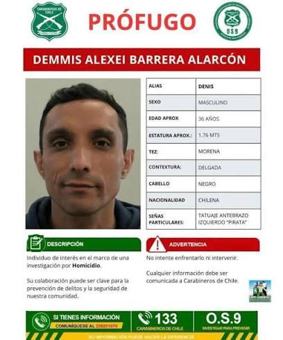 Demmis Alexei Barrera Alarcón - Carabineros