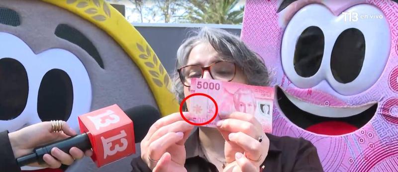 T13 En Vivo - El hilo de seguridad del billete de $5 mil