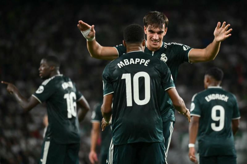 Kyilian Mbappé vs. Elche - AFP