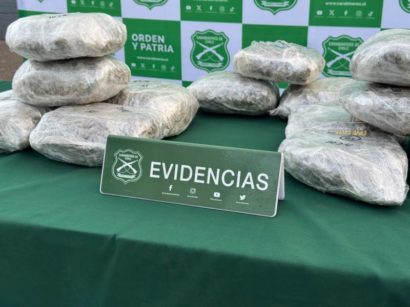 Cedida - Más de una tonelada de marihuana incautada