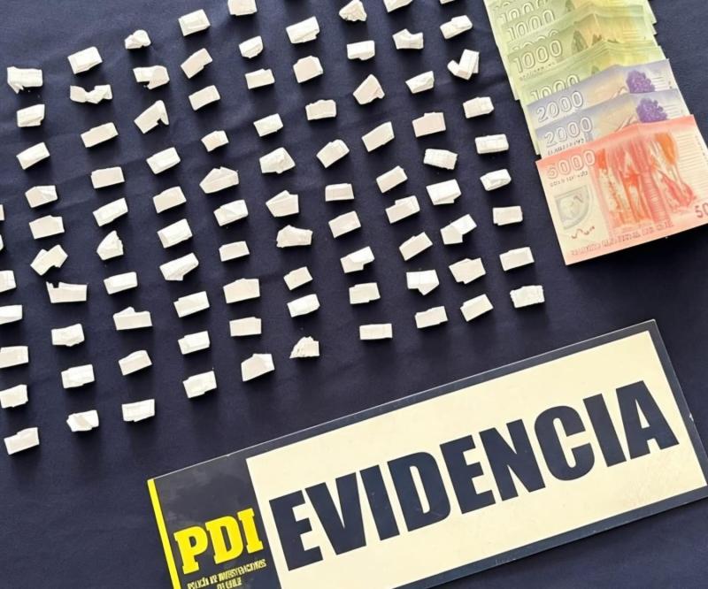 Droga incautada en Quilpué - PDI