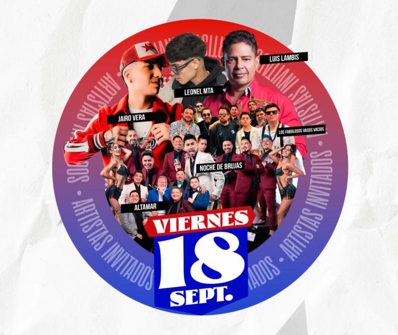 La gran fonda de Chile viernes 18 de septiembre