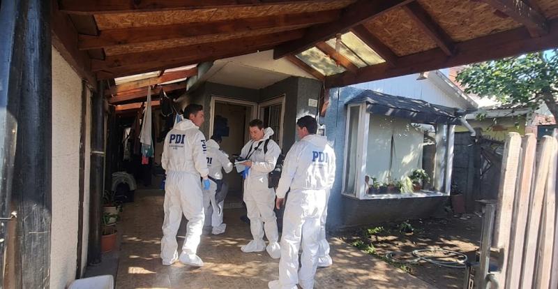 Doble homicidio en Villarrica: detienen a hombre acusado de matar a su pareja y a la hija de ella - X @PDI_Araucania