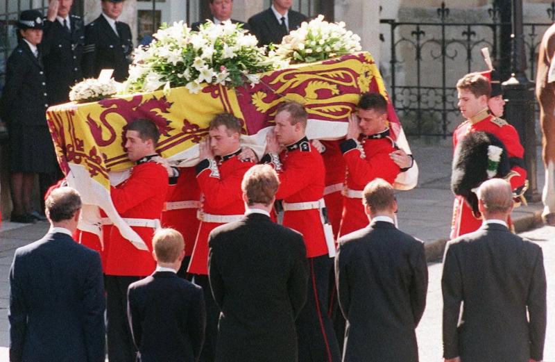 Funeral de Lady Di - AFP