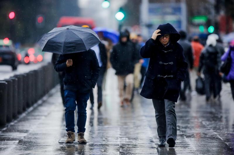 Agencia Uno - Lluvia en Santiago