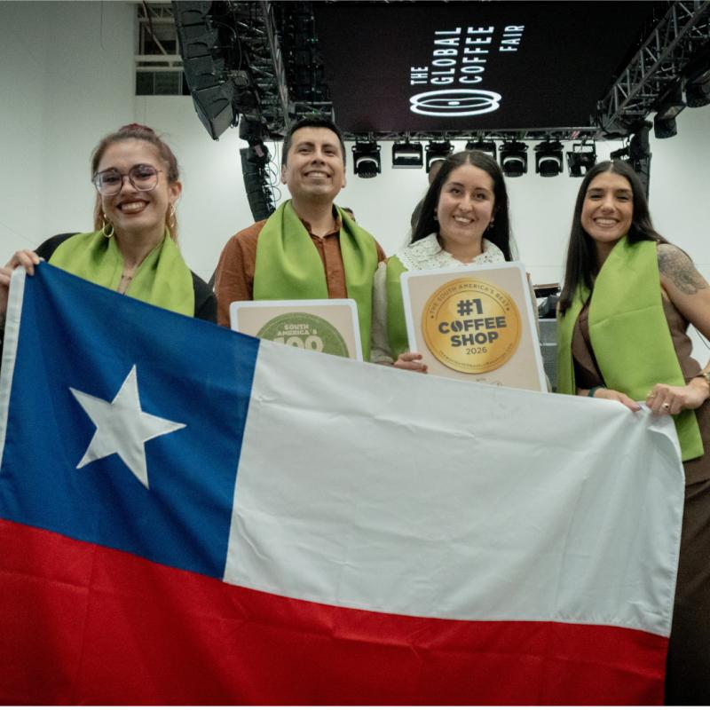 Cedida - Cafetería chilena galardonada como la mejor de Sudamérica