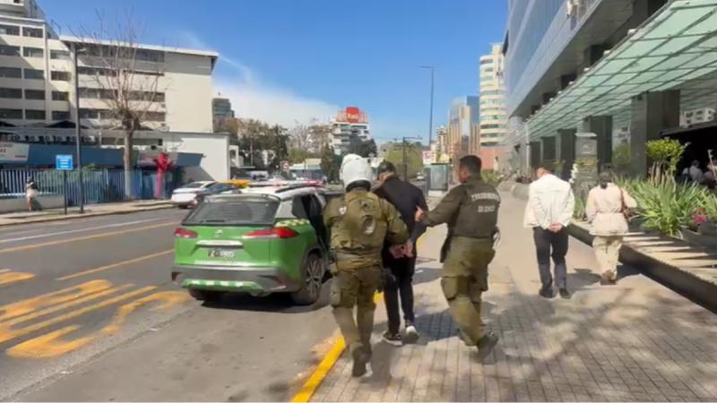 Detienen a motorista que huyó de fiscalización - Cedida
