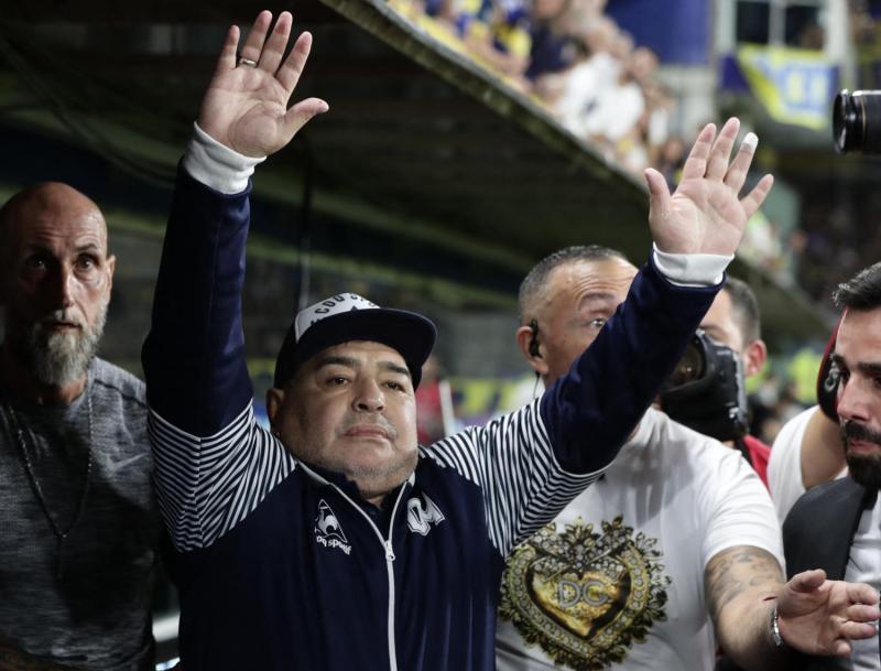 AFP - Diego Maradona murió en 2020 cuando era técnico de Gimnasia y Esgrima de La Plata