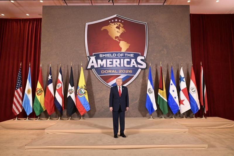 AFP- Trump es el impulsor del Escudo de las Américas