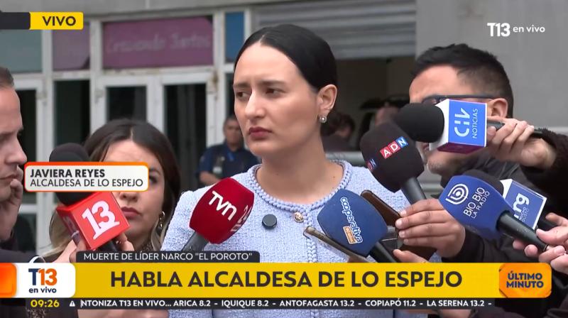 T13 - Javiera Reyes, alcaldesa de Lo Espejo