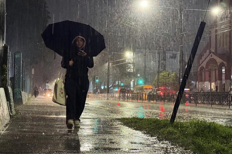 Agencia Uno - Lluvia en Temuco (referencial)