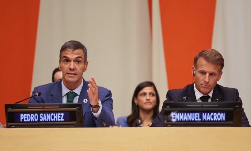 AFP - Presidente Pedro Sánchez en la ONU