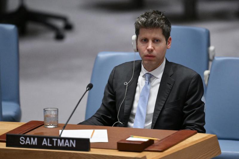 AFP - Sam Altman, director ejecutivo de OpenAI, estuvo en la Asamblea General de la ONU