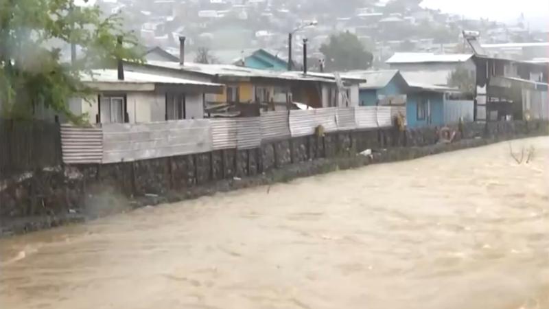 Teletrece - Sistema frontal en el sur del país
