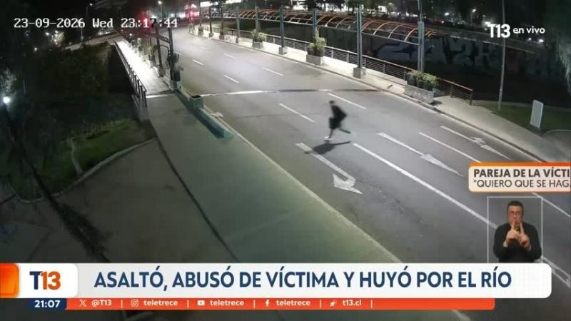 “Le pedía que le diera un beso”: pareja relata ataque sufrido por mujer asaltada y abusada en Providencia