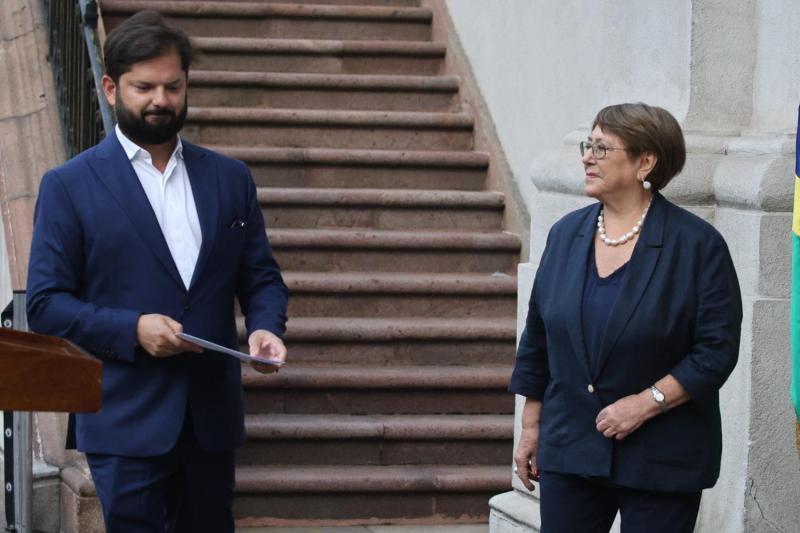 Aton- Boric y Bachelet pidieron al gobierno reconsiderar la permanencia de Chile en el Escudo de las Américas