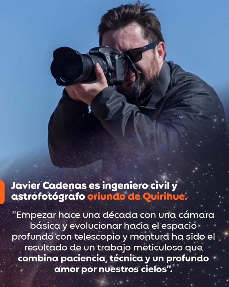 Astrofotógrafo chileno ganó reconocimiento de la NASA - Cedida