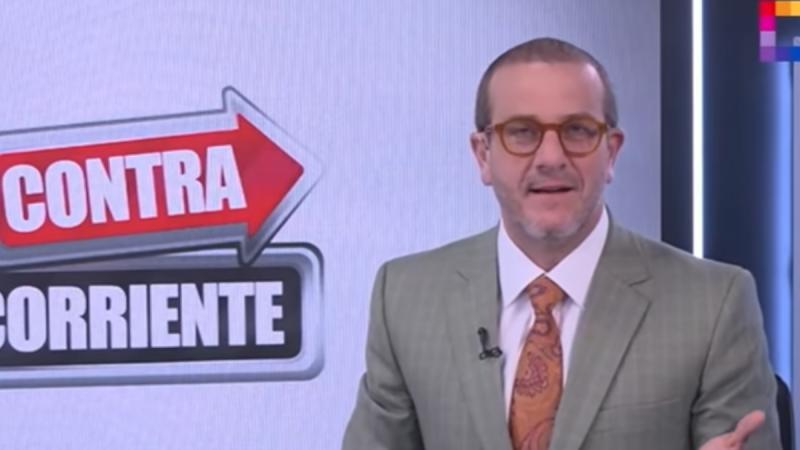 El furioso reclamo de conductor de TV en Perú - Captura Willax