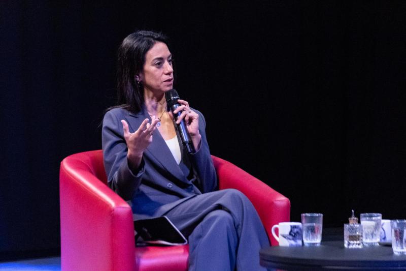 Agencia Uno - Pesidenta del Senado, Paulina Núñez