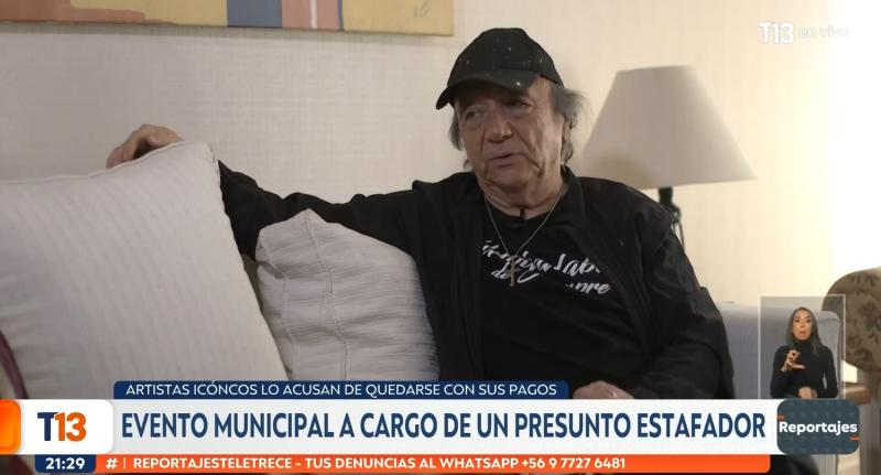 Reportajes Teletrece - Wildo también denuncia a dueño de productora