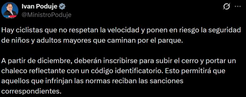 Captura - El mensaje del ministro de Vivienda y Urbanismo, Iván Poduje