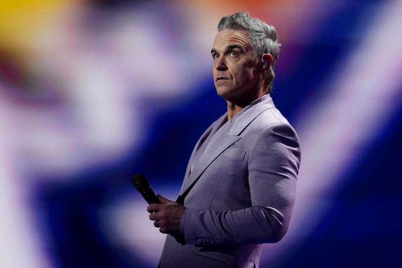 AFP - Robbie Williams en un concierto en 2026