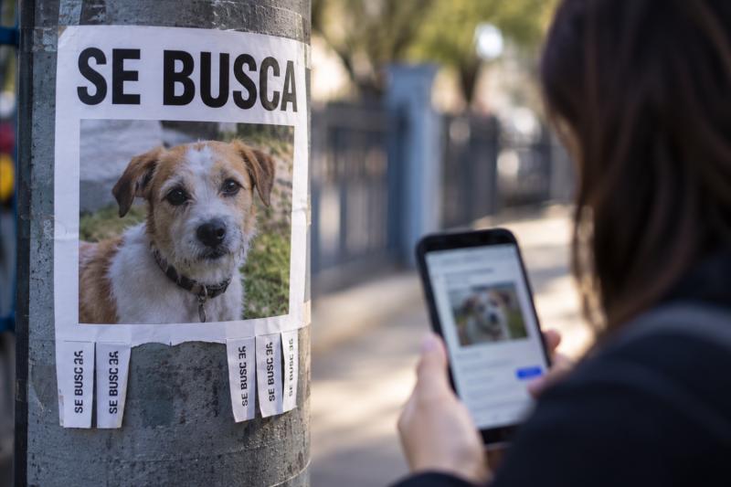 IA - ¿Buscas a tu mascota perdida?: PDI alerta por estafa y revela cómo comprobar si realmente la encontraron