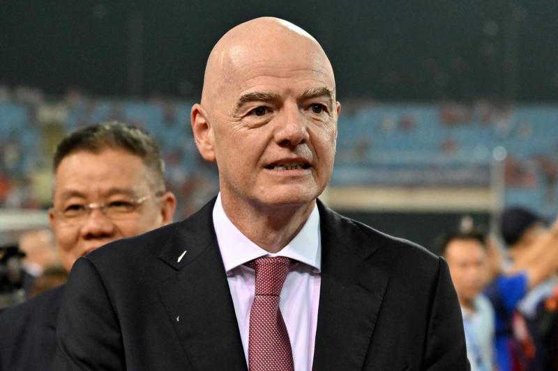 AFP - Presidente de la FIFA, Gianni Infantino