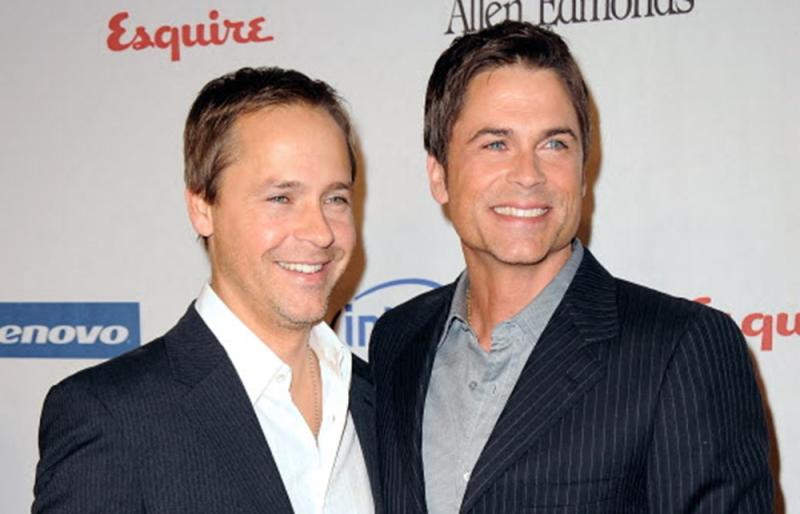 AFP - Los hermanos Chad y Rob Lowe