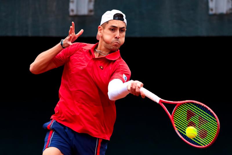 Photosport - Tabilo disputó dos partidos en la caída de Chile en Copa Davis