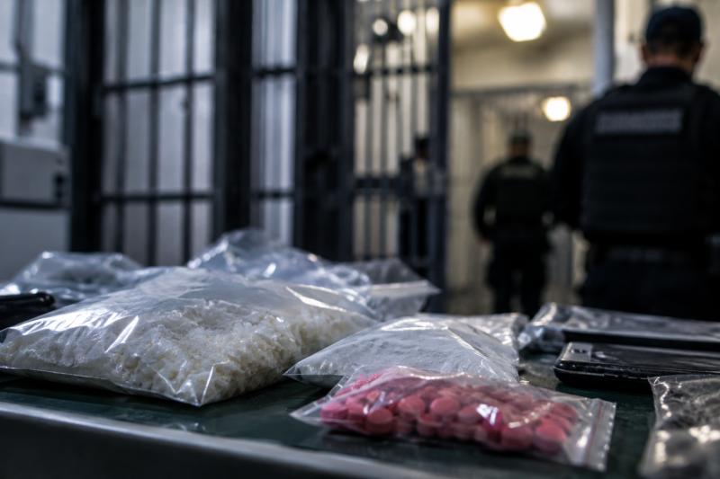 IA - “Droga zombie” dentro de la cárcel Colina II: hallan sustancia vinculada a episodios de canibalismo durante allanamiento