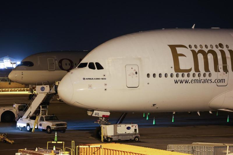 Vuelo de Emirates fue desviado tras emergencia - AFP