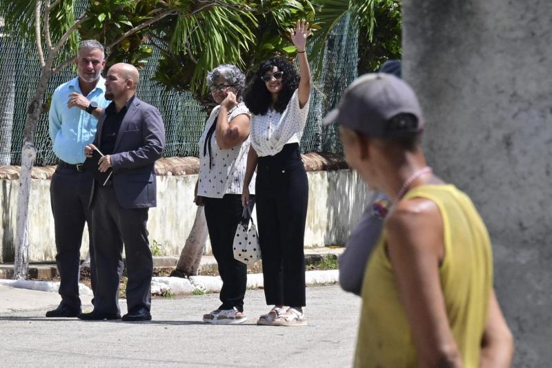 AFP - Activista cubana Anna Benítez