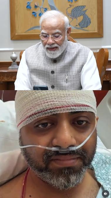 Captura - La charla del piloto con el primer ministro de India