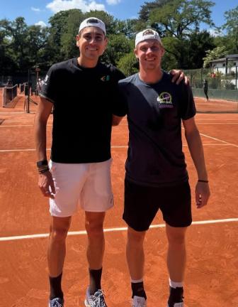 Tabilo y Shapovalov - Instagram: @tabilo97