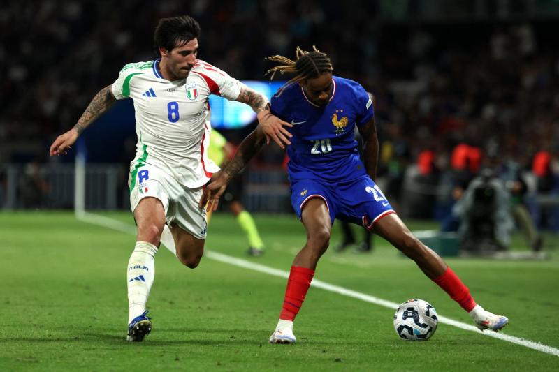 Francia se mide ante Italia por la Nations League - AFP