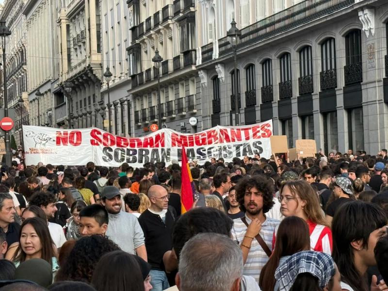 Manifestaciones en Madrid - Cedida