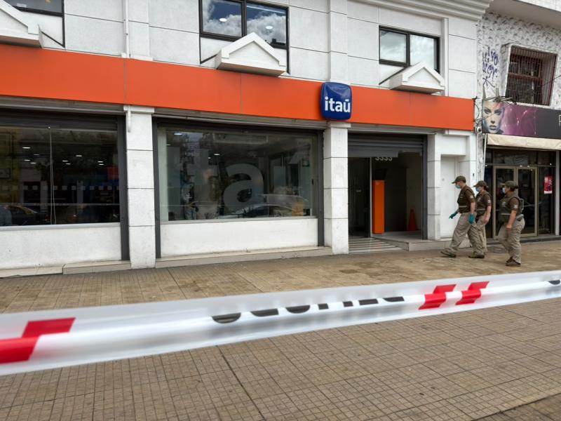 Sujeto se autoinfligió heridas tras cometer robo en Ñuñoa - T13