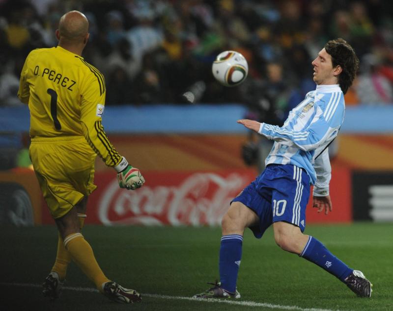 Óscar Pérez en 2010 - AFP