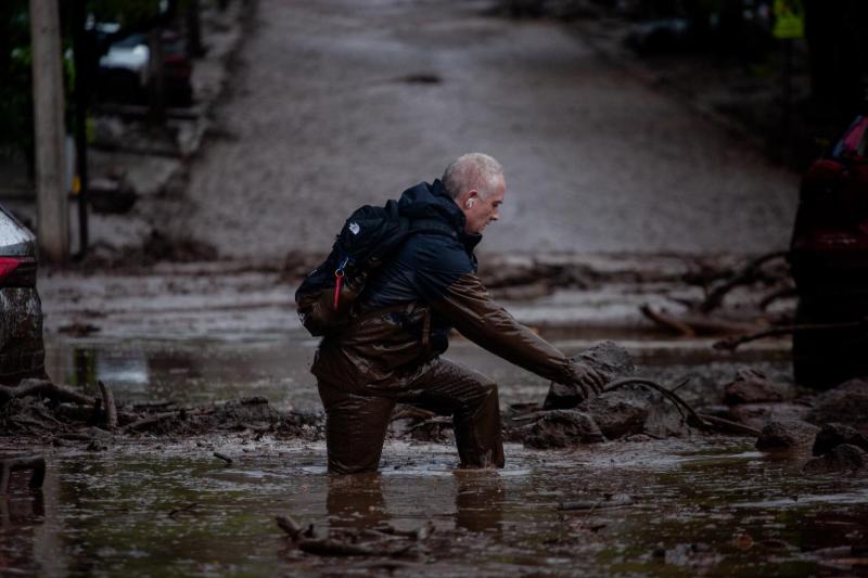 Agencia Uno - Aluvión en Las Condes: este es el sector más afectado y las calles por donde avanzó el agua