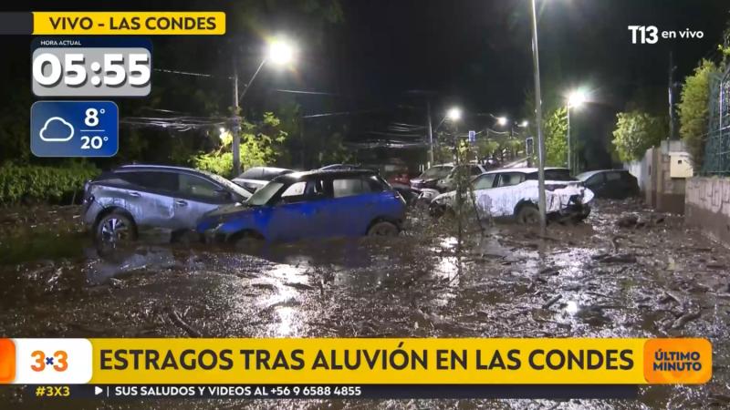 T13 - Aluvión en Las Condes