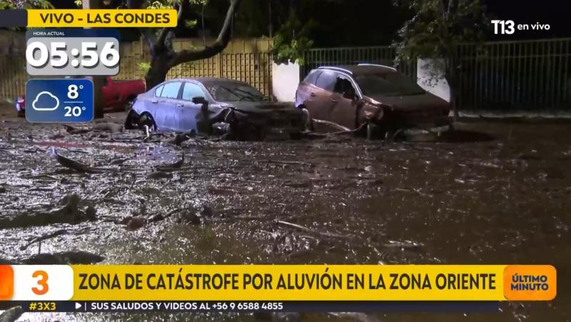 T13 - Aluvión en Las Condes