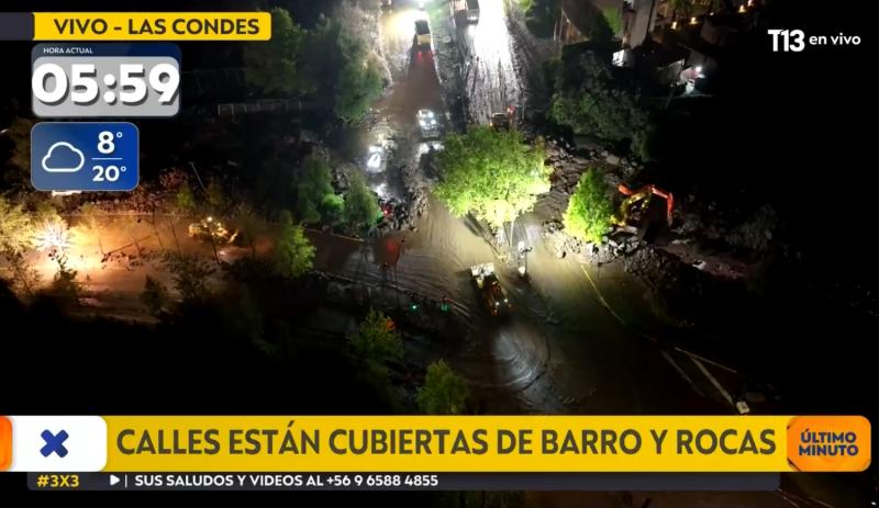 T13 - Aluvión en Las Condes
