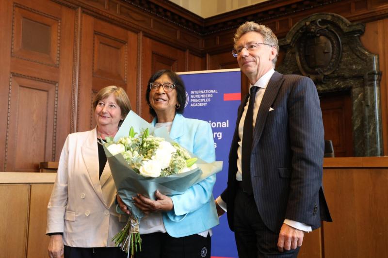 El polémico triunfo de Navi Pillay, la nueva Nobel de la Paz - AFP