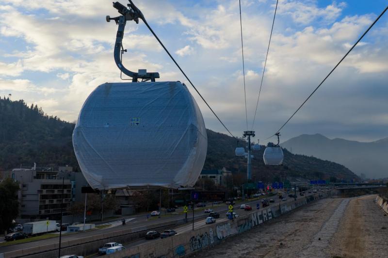 Alcalde de Huechuraba cuestiona que tarifa del Teleférico Bicentenario no forme parte de la red de transporte público - Aton