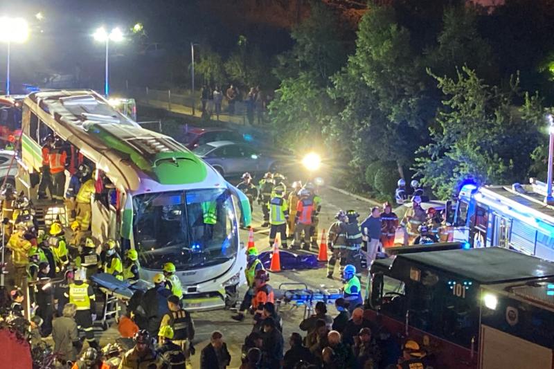 Accidente en Valparaíso - Agencia Uno