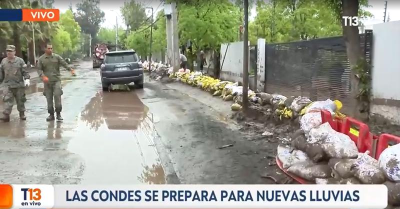 Las Condes se prepara para nuevo sistema frontal