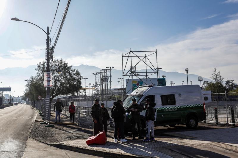 Agencia Uno - Preparativos en el Estadio Nacional por show de BTS