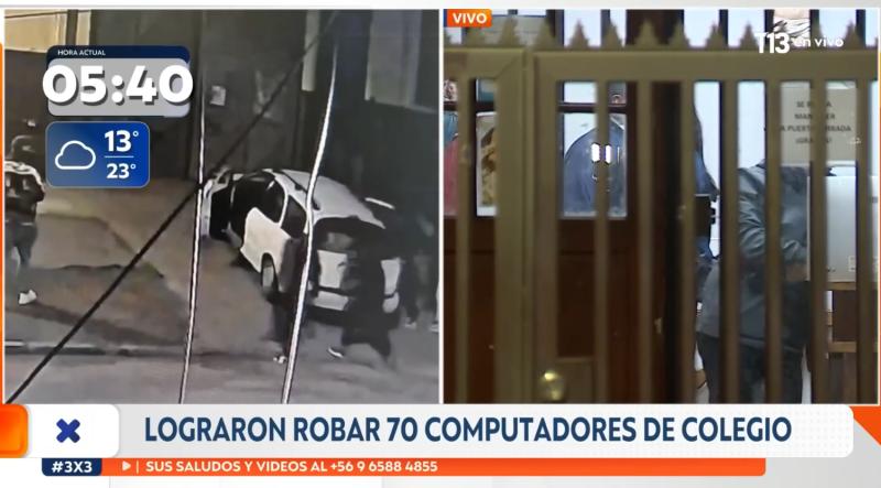 T13 - Robo en liceo de Quinta Normal