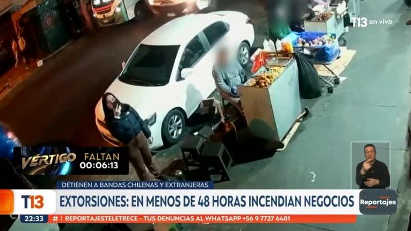 Sin antecedentes penales y hasta ingenieros: quiénes ayudaban a las bandas que extorsionaban a comerciantes en Santiago